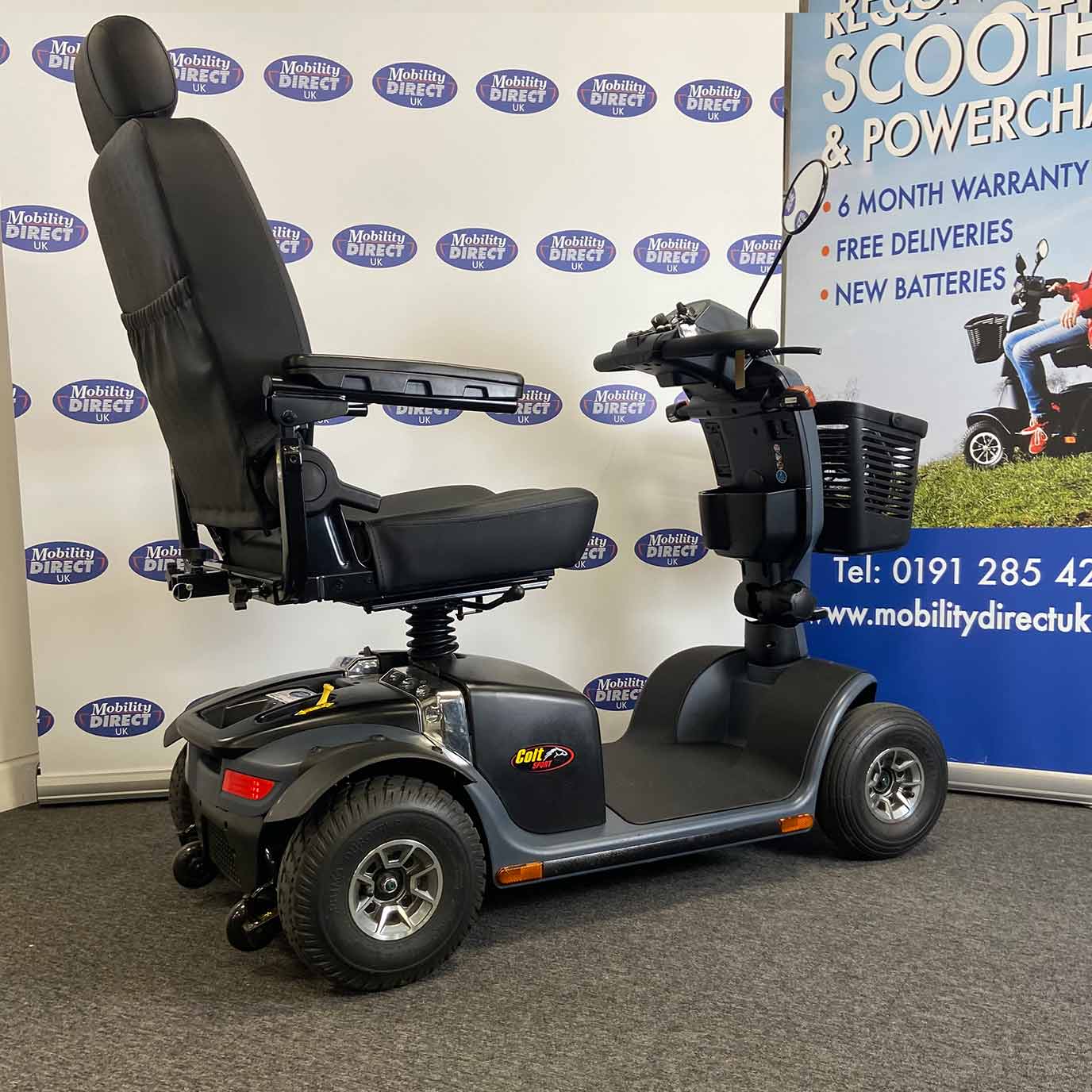 Pride Colt Sport 2.0 Mobility Road Scooter 8mph 2024 - Used - Image 5