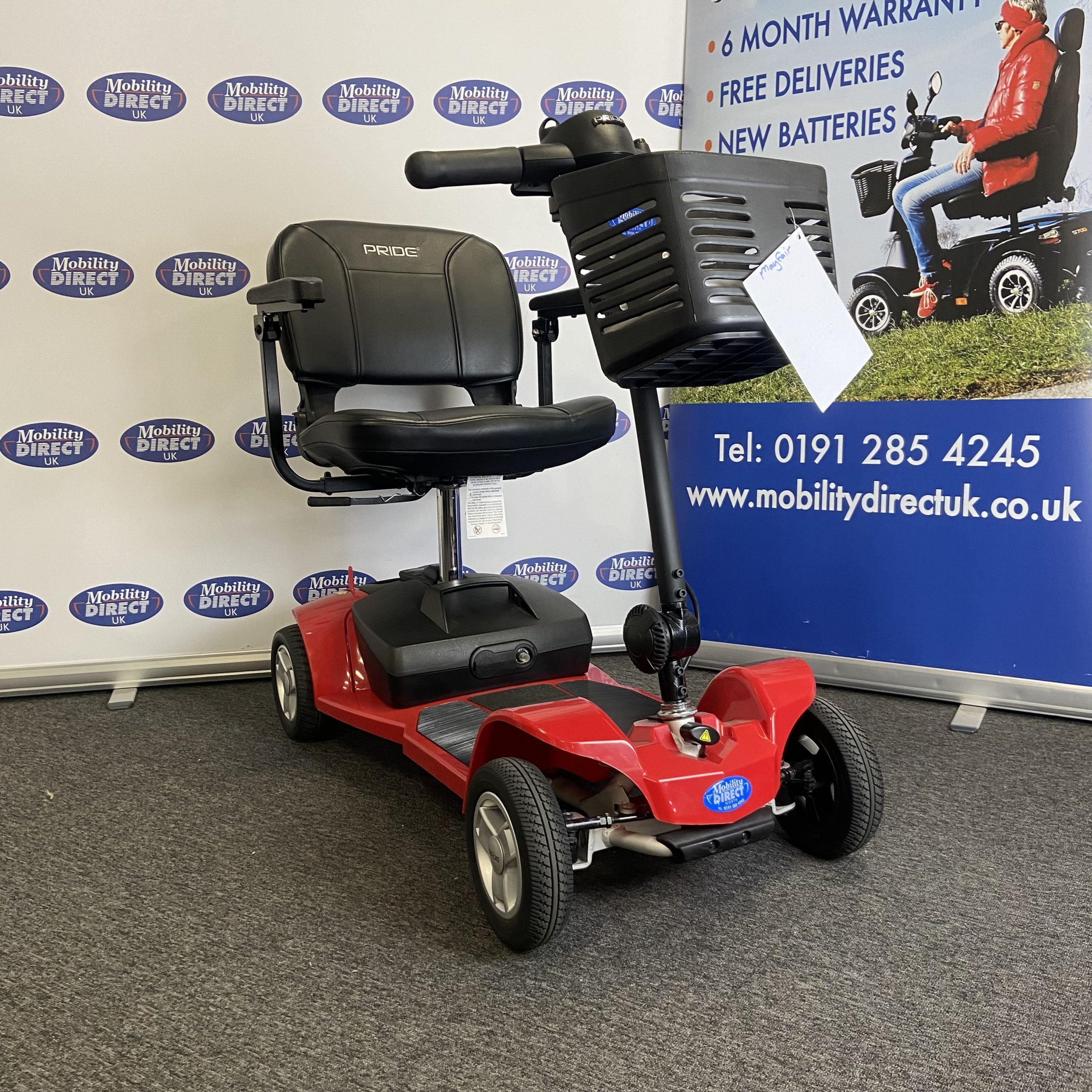 Pride Apex Alumalite 4mph take apart Boot Scooter - Used - Image 2