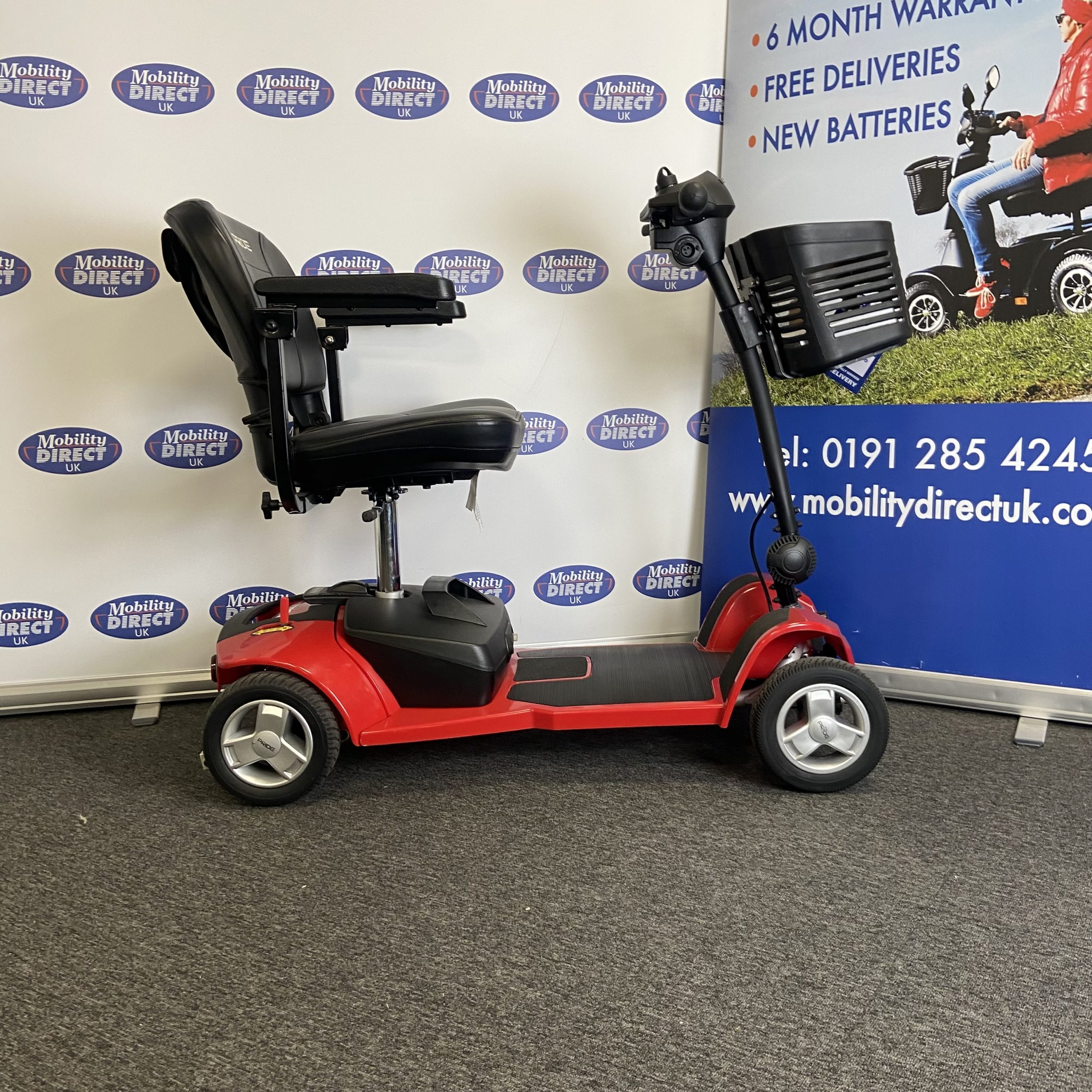 Pride Apex Alumalite 4mph take apart Boot Scooter - Used - Image 3