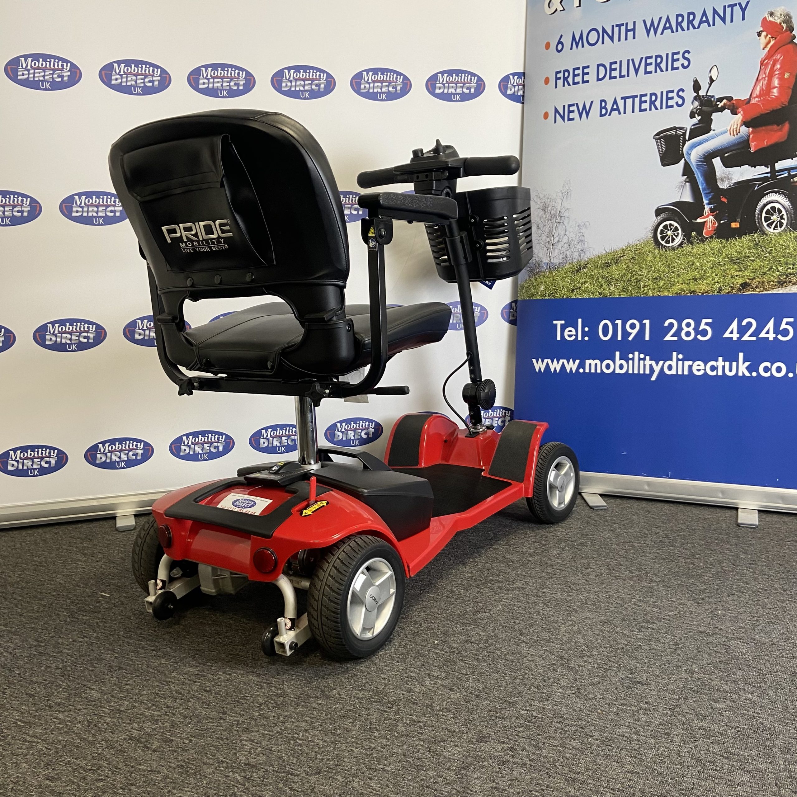 Pride Apex Alumalite 4mph take apart Boot Scooter - Used - Image 4