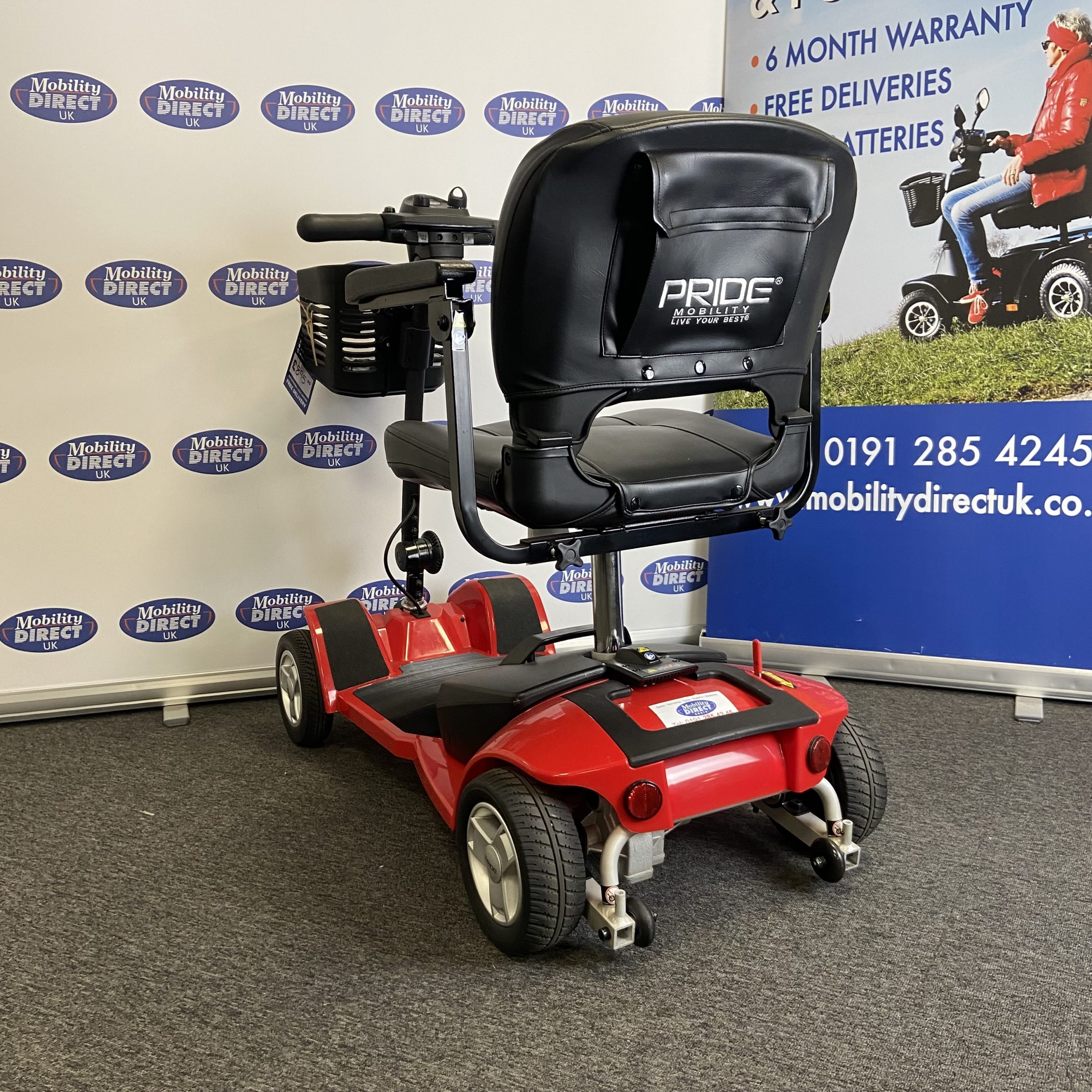 Pride Apex Alumalite 4mph take apart Boot Scooter - Used - Image 5