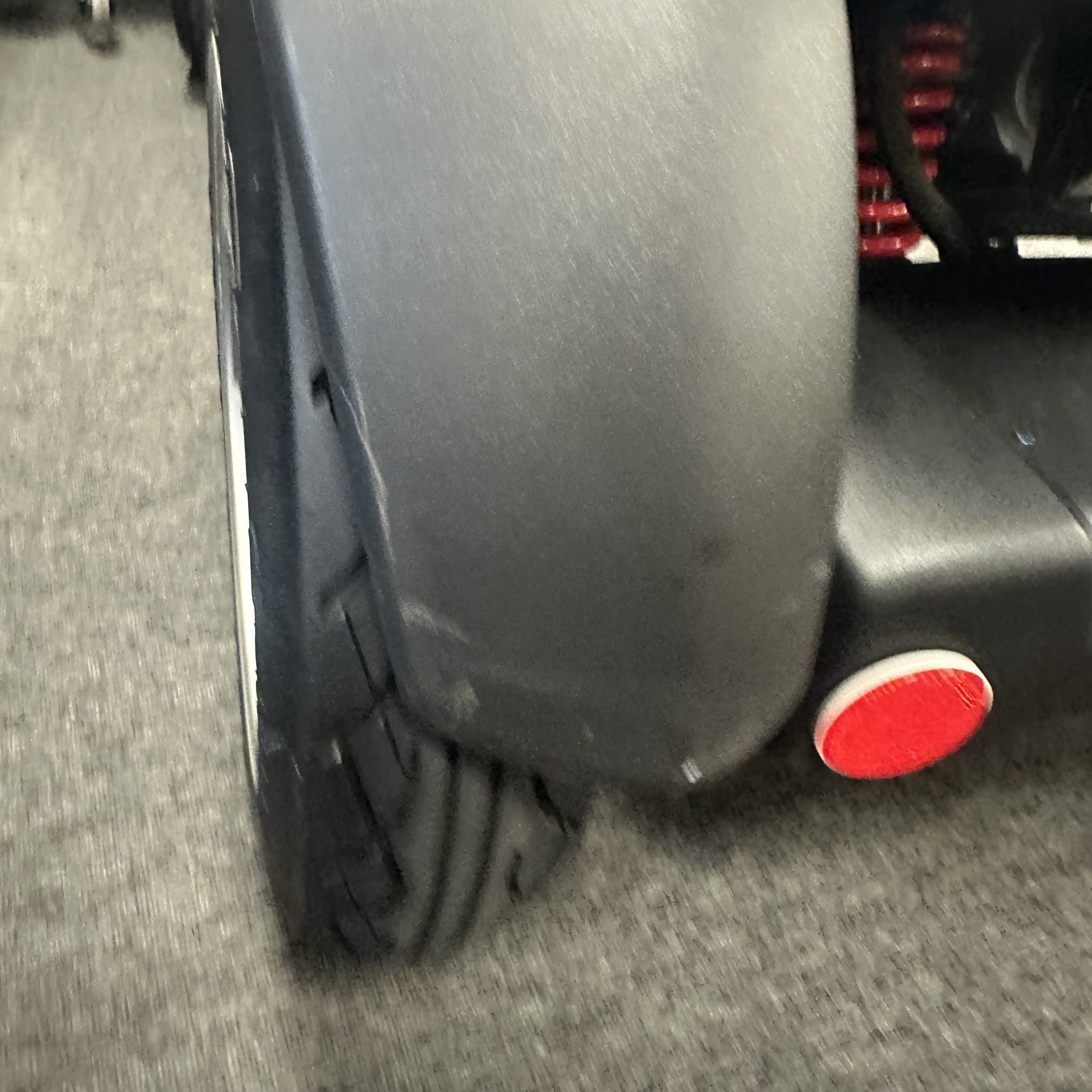 Rascal Vision mudguard view