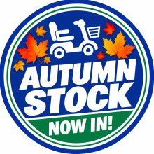 Autumn Stock Mobility Scooter Badge